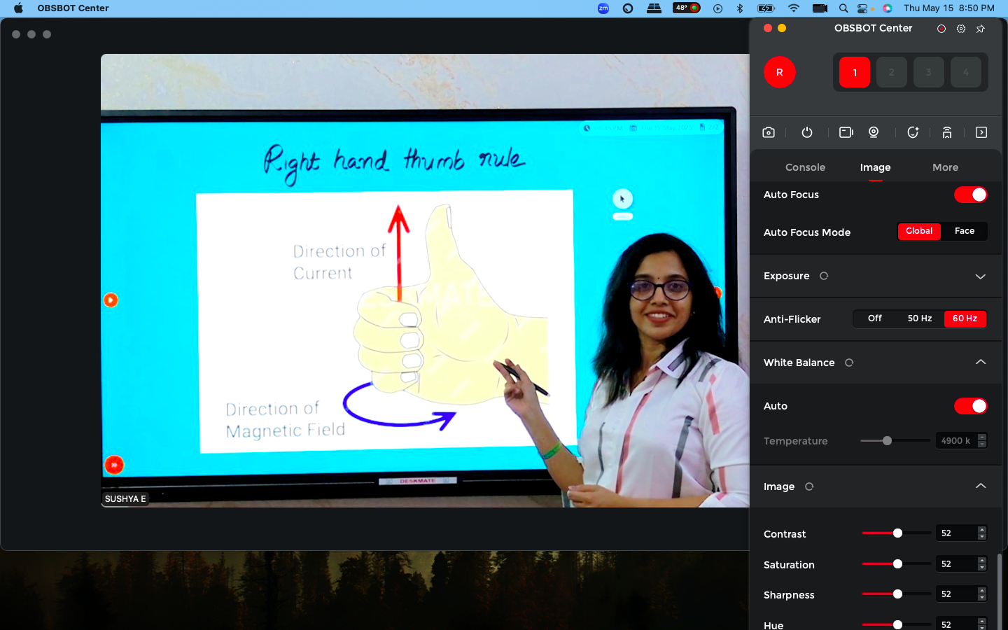 Physics Teacher explaining Right Hand Thumb Rule - Making Magnetism Easy!